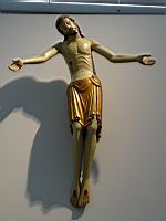 Statue - Vierge et St Jean pleurant, et Christ de deposition - Christ (04)